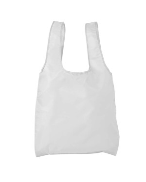 SHOPPER CON SOFFIETTO IN POLIESTERE 190T RIPIEGABILE IN BUSTINA, MANICI LUNGHI DIVERSI 10102PR