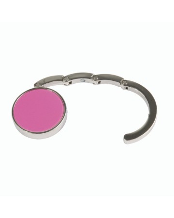 GANCIO APPENDIBORSA TONDO IN METALLO, RICHIUDIBILE CON CHIUSURA RAFFORZATA DA DUE MAGNETI 10911