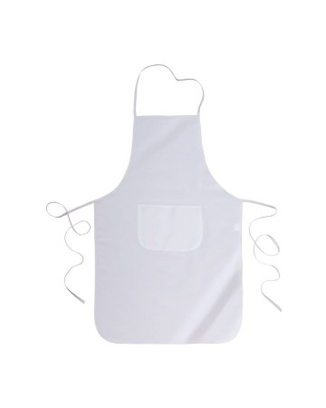 GREMBIULE IN 30 % COTONE/70 % POLIESTERE (160G/M2), 60X92 CM CON TASCA FRONTALE 11469