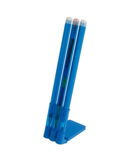 SET PENNA + MATITE CON MINE "USA E GETTA", CON STAND DA TAVOLO