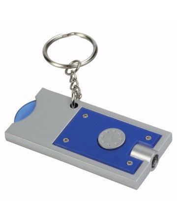 PORTACHIAVI CON GETTONE PER CARRELLO DELLA SPESA E LUCE 11901