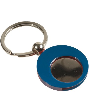 PORTACHIAVI IN METALLO CON GETTONE PER CARRELLO 11915