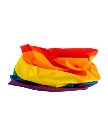 BANDANA MULTIUSO ARCOBALENO TUBOLARE IN TESSUTO ELASTICO 1330618