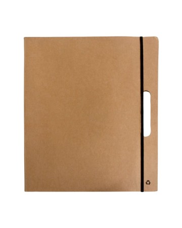 CARTELLETTA CONGRESSO IN CARTONCINO, CON POST-IT E PENNA (BLOCCO A QUADRETTI INCLUSO) 13411