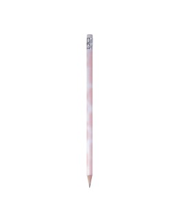 MATITA IN LEGNO CON MINA IN GRAFITE, A SEZIONE CILINDRICA, POSSONO ESSERE MACCHIATE ROSA