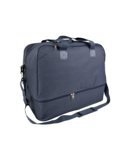 BORSA SPORT E VIAGGIO IN POLIESTERE 600D CON TRACOLLA REGOLABILE, TASCA PORTA SCARPE