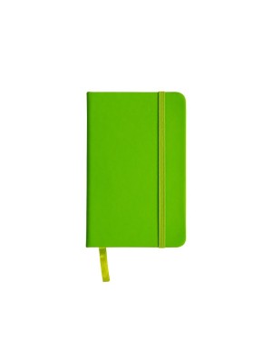 QUADERNO IN PVC CON ELASTICO COLORATO, FOGLI A RIGHE (80 PAG.), SEGNALIBRO IN RASO 14414