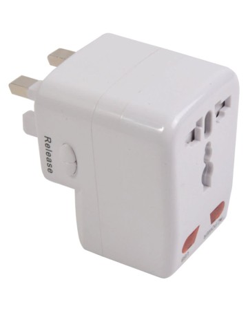 ADATTATORE PRESE UNIVERSALE, CON INGRESSO USB 14449