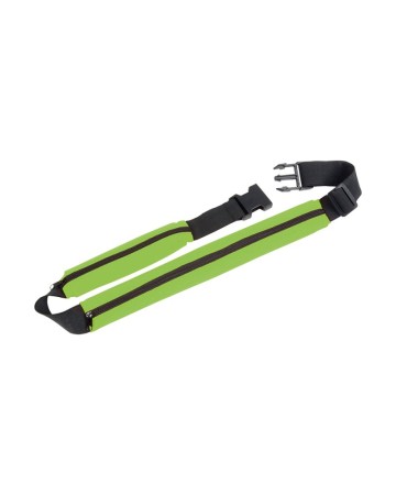 MARSUPIO SLIM IN TESSUTO SPANDEX ELASTICO, CON 2 TASCHE E CINTURA REGOLABILE 15129