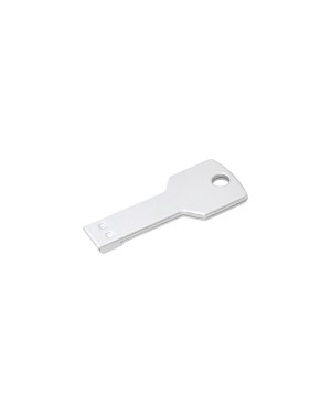 CHIAVETTA USB 4GB IN METALLO A FORMA DI CHIAVE CON FORO PER PORTACHIAVI