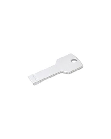 CHIAVETTA USB 4GB IN METALLO A FORMA DI CHIAVE CON FORO PER PORTACHIAVI 15454