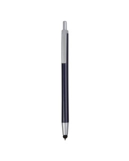 PENNA A SCATTO IN PLASTICA CON GOMMINO PER TOUCH SCREEN SULLA PUNTA