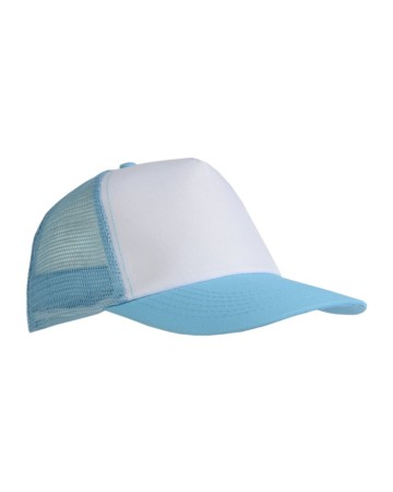 CAPPELLINO IN POLIESTERE, 5 PANNELLI CON CALOTTA A RETE 17301