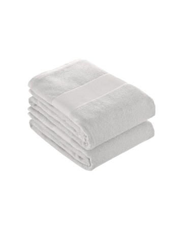 TELO IN SPUGNA DI COTONE 100 % ( 350 GR M2) CON BANDA OPACA STAMPABILE (50X100CM) 1742001