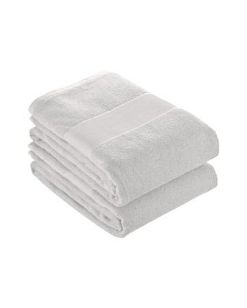 TELO IN SPUGNA DI COTONE 100 % ( 350 GR M2) CON BANDA OPACA STAMPABILE (70X140CM) 1744401