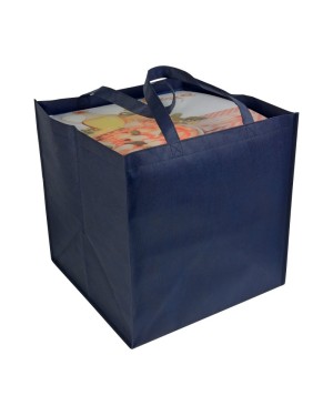 SHOPPER IN FORMATO CARTONE DA PIZZA IN TNT 80 G/M2