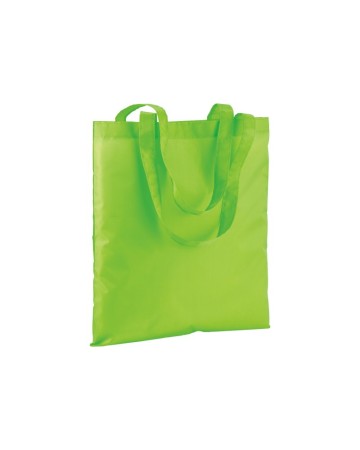 SHOPPER IN POLIESTERE 210T COLORI FLUO, MANICI LUNGHI 18123