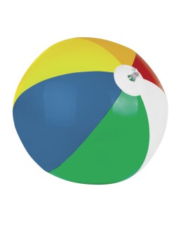 PALLONE GONFIABILE DA SPIAGGIA IN PVC BICOLORE DIAMETRO CM 28 18410