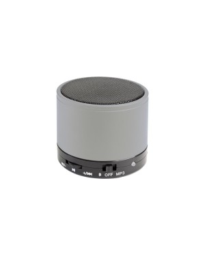 MINI ALTOPARLANTE BLUETOOTH V 3.0 CILINDRICO IN METALLO CON MICROFONO 18488