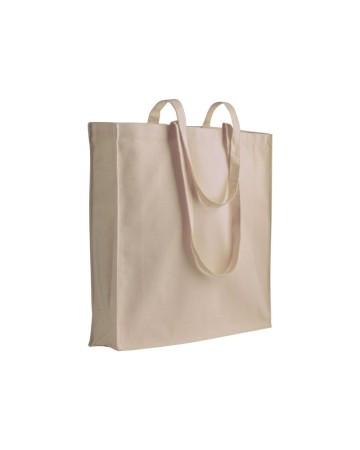 SHOPPER IN COTONE 180 G/M2, MANICI LUNGHI E SOFFIETTO 1911222