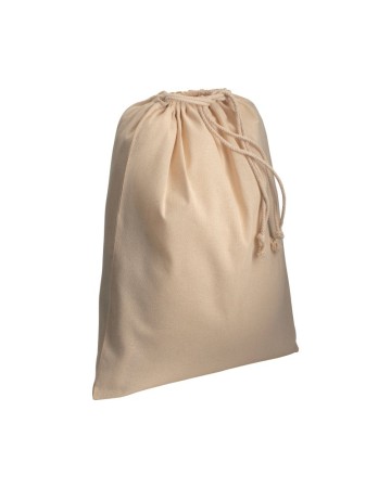 SACCHETTO IN COTONE NATURALE 120 G/M2 CON CHIUSURA A STROZZO, 40 X 50 CM 1911622