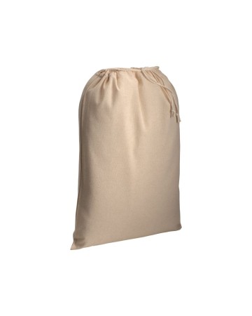 SACCHETTO IN COTONE NATURALE 120 G/M2 CON CHIUSURA A STROZZO, 30 X 45 CM 1911722