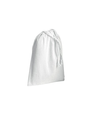 SACCHETTO IN COTONE 120 G/M2 CON CHIUSURA A STROZZO, 15 X 20 CM 1911901