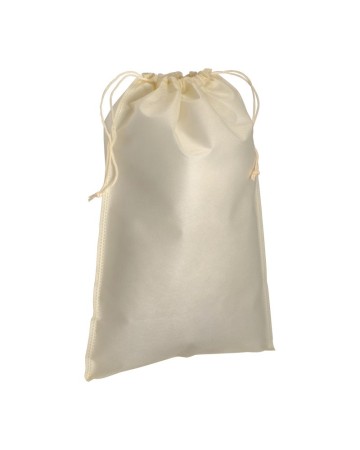 SACCHETTO IN TNT 80 G/M2 CON CHIUSURA A STROZZO, 50 X 75 CM 19121