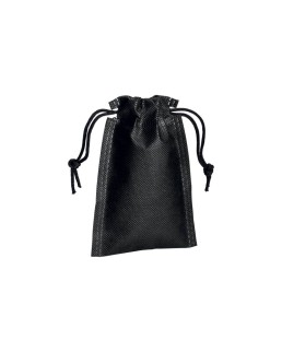 SACCHETTO IN TNT 80G/M2 CON CHIUSURA A STROZZO, 10 X 14 CM 19126