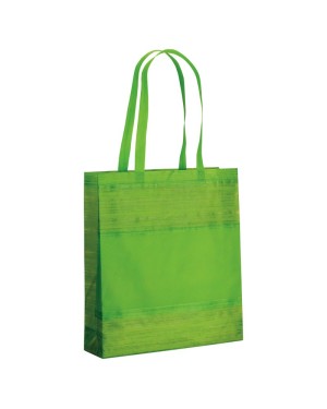 SHOPPER IN TNT TERMOSALDATO CON SOFFIETTO, MANICI 65 CM