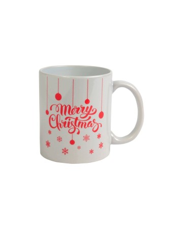 TAZZA IN CERAMICA CON STAMPA NATALIZIA. ADATTA PER LA STAMPA SUBLIMATICA 20407S