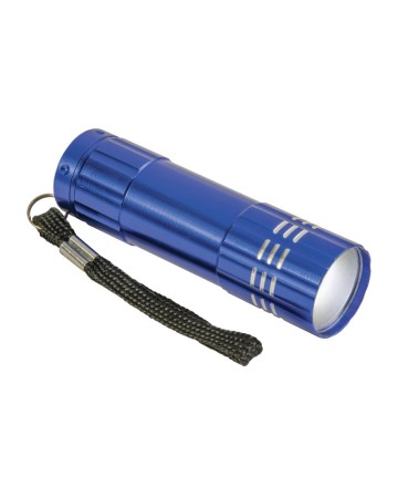 TORCIA TASCABILE A LED COB (CHIP ON BOARD) IN ALLUMINO CON CORDINO (BATTERIE NON INCLUSE) 20412