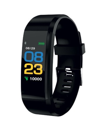 FITNESS TRACKER BRACCIALE IN TPU CON FUNZIONE DI MONITORAGGIO BATTITO CARDIACO 20445