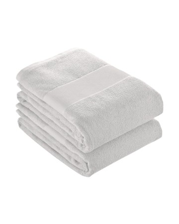 TELO IN SPUGNA DI COTONE 100 % ( 350 GR M2) CON BANDA OPACA STAMPABILE (80X150CM) 20456