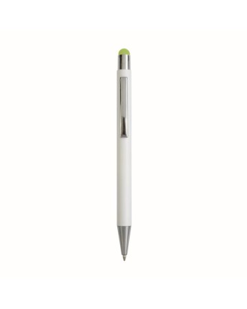 PENNA  IN ALLUMINIO. IL LOGO INCISO A LASER DIVENTA DELLO STESSO COLORE DEL TOUCH SCREEN. 20802