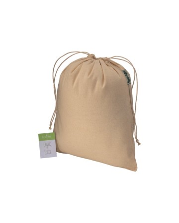SACCHETTO REGALO IN COTONE BIOLOGICO 140G/M2, 25 X 30 CM 21104