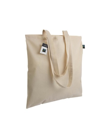 SHOPPER CERTIFICATA FAIRTRADE? IN COTONE 140G/M2, MANICI LUNGHI 22101