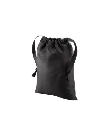 SACCHETTO REGALO  IN R-PET 210T CON CHIUSURA A STROZZO, 15X20 CM 22113