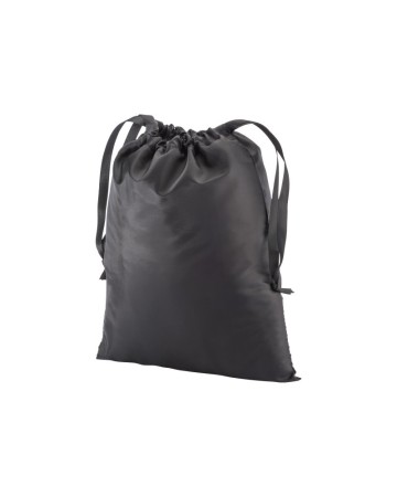 SACCHETTO REGALO  IN R-PET 210T CON CHIUSURA A STROZZO, 25X30 CM 22114