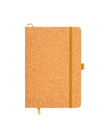 QUADERNO IN SUGHERO, FOGLI A RIGHE 80 PAG. DA 70 GR. IN COLOR AVORIO. 22440