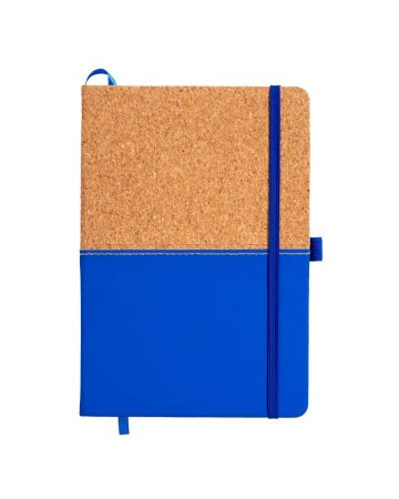 QUADERNO IN SUGHERO E PU, FOGLI A RIGHE 80 PAG. DA 70 GR. IN COLOR AVORIO. 22441