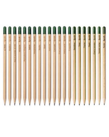 MATITA SPROUT IN LEGNO SOSTENIBILE CON MINA IN GRAFITE. PIANTABILE DOPO L'UTILIZZO 22803