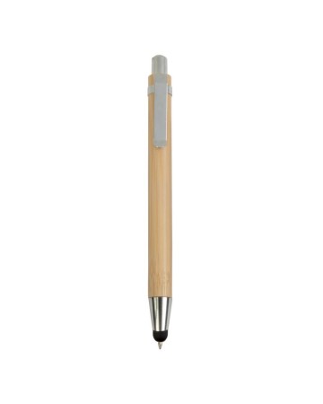 PENNA A SCATTO IN BAMBU CON GOMMINO PER TOUCH SCREEN 22810