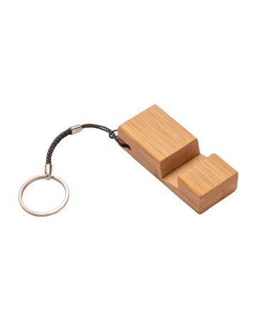 PORTACHIAVI RETTANGOLARE IN BAMB? CON STAND PORTACELLULARE 22904