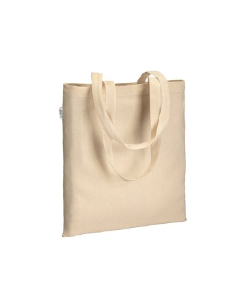 SHOPPER IN COTONE BIOLOGICO 220 G/M2, MANICI LUNGHI 24115