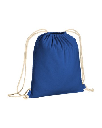 ZAINETTO IN COTONE 180 G/M2, CON CHIUSURA A STROZZO 24121