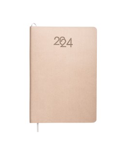 AGENDA SETTIMANALE 2024 CON COPERTINA IN PU FLESSIBILE