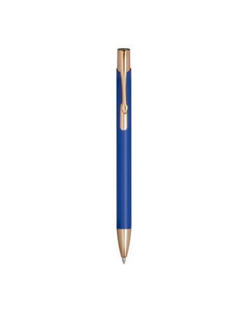 PENNA A SCATTO IN ALLUMINIO CON PARTICOLARI IN METALLO COLOR ORO ROSA 24824