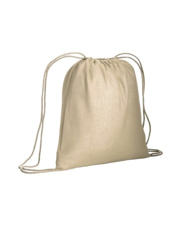 ZAINETTO IN COTONE DA 120 G/M2, CON CHIUSURA A STROZZO. ? CERTIFICATO OEKO-TEX?. 2510122