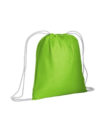 ZAINETTO IN COTONE DA 120 G/M2, CON CHIUSURA A STROZZO. ? CERTIFICATO OEKO-TEX?. 25101